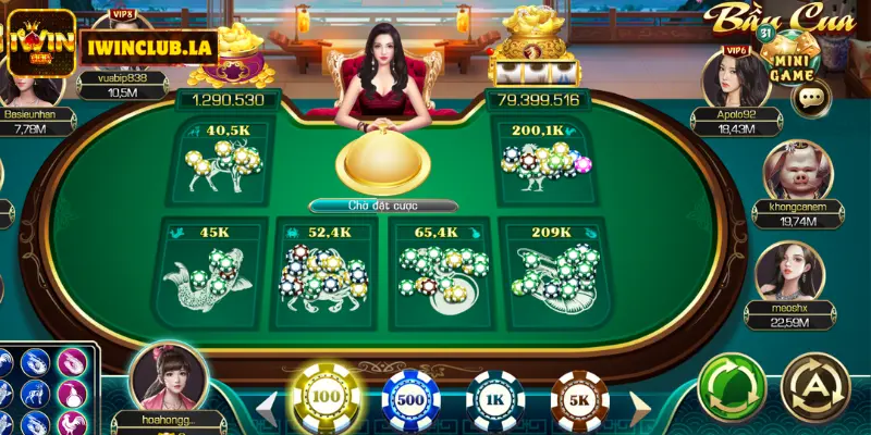 Bầu Cua IWIN CLUB - Game Cược Đỉnh Cao Cho Cược Thủ 2024 4 Bầu Cua IWIN CLUB